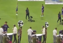 WATCH: Vaibhav Suryavanshi touch Sunil Gavaskar and Sanjay Bangar’s feet before batting heroics in IPL 2026 Eliminator