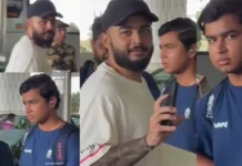 WATCH: Vaibhav Suryavanshi left stunned by Riyan Parag’s playful taunt ahead of SRH vs RR IPL 2026 Eliminator
