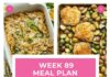 Weekly Meal Plan #89