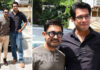 Photos: Aamir Khan and Junaid Khan Clicked at a Mumbai Theatre on Ek Dins Release Day