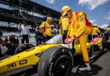 Complete starting lineup for the 110th running of the Indianapolis 500