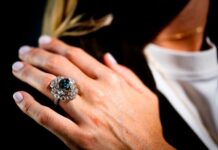 Rare blue-green diamond sells for record $17.3 million at auction