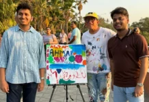 At 60, This Ex-Ad Man’s Art Experiment on Indian Streets Lets Strangers Paint Without Judgement