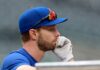Mets DFA Austin Slater as outfielder carousel continues