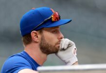 Mets DFA Austin Slater as outfielder carousel continues