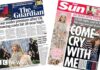 The Papers: ‘Borrowing costs hit 28-year high’ and ‘Come cry with me’