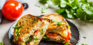 Caprese Grilled Cheese Sandwich