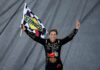 NASCAR’s newest winner Carson Hocevar attends the Met Gala