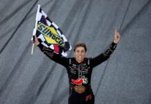 NASCAR’s newest winner Carson Hocevar attends the Met Gala