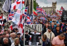 ‘Shoot him in the neck, like Charlie Kirk,’ vile chant erupts during massive London protests