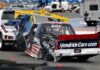 Driving Kyle Busch’s Truck entry, Corey Day okay after shock airborne crash