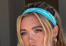 Florence Pugh’s Turquoise Eyeliner Is the Summer Makeup Trend to Watch — See Photos