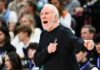 How Gregg Popovich helped Spurs even Western Conference finals with Game 4 rout: ‘That’s BS’