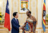 Taiwan’s leader visits Eswatini despite pressure from China to block trip