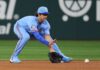 Rangers infielder Josh Smith to be hospitalized at least one week with viral meningitis diagnosis