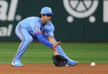 Rangers infielder Josh Smith to be hospitalized at least one week with viral meningitis diagnosis
