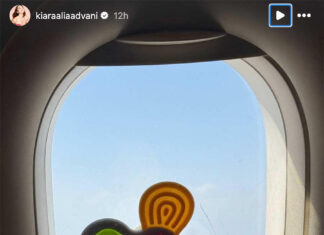 Kiara Advani Shares Adorable In-flight Glimpse of Baby Saraayah
