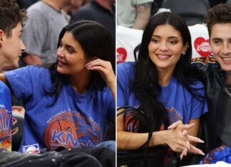 Kylie Jenner And Timothée Chalamet Celebrate Courtside As New York Knicks Secure NBA Finals Spot