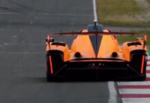 McLaren’s LMDh prototype hits the track for the first time