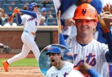 A.J. Ewing’s first career blast leads homer barrage as Mets beat Tigers for first sweep of season
