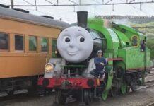 Percy Train is Huge Hit on Children’s Day