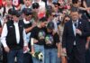 Kyle Busch’s wife, kids make first public appearance since racer’s death for emotional moment of silence at Coca-Cola 600