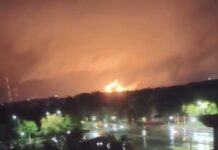 Ukrainian drones torch one of Russia’s biggest explosives plants