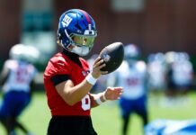 Giants’ Jaxson Dart breaks silence on controversial Trump introduction