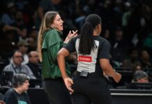 Sabrina Ionescu sits out as Liberty star works way back from injury after first start