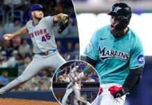 Juan Soto-less Mets shut out as Marlins deliver gut-punch walk-off grand slam for fourth straight loss