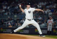 Gerrit Cole to make season debut for Yankees tonight—How to watch Rays vs. Yankees for free