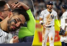 Yankees’ Jose Caballero makes costly error in first game off injury list as Anthony Volpe sat