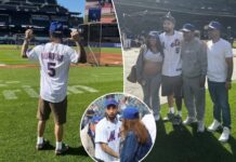 Jose Alvarado takes in Mets game as Knicks prepare for NBA Finals