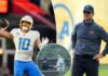 Chargers absolutely cook Vrabel-Russini scandal in schedule release video