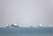 US forces sink 6 Iranian small boats as Trump warns regime will be ‘blown off the face of the earth’