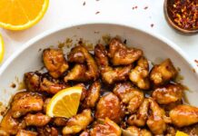 Copycat Panda Express Orange Chicken