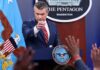 US ‘locked and loaded’ for ‘much higher’ strikes if Iran talks fail as Trump pauses Hormuz ops