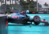 Isack Hadjar and Pierre Gasly crash out in dramatic Miami GP incidents