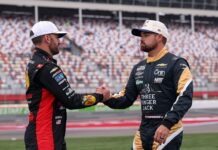 Ricky Stenhouse Jr. leads only Coca-Cola 600 practice