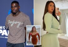 Tyreek Hill, 5-foot-10, faces down 6-foot-1 OnlyFans model who claims he broke her leg after she ‘humiliated’ him