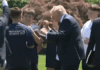 Trump teaches students his iconic dance during White House fitness event