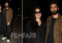 Pics: Katrina Kaif and Vicky Kaushal Make 1st Public Appearance Together After Welcoming Son Vihaan