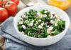 Warm Kale and Brown Rice Salad