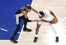 Tensions rise in NBA Finals Game 4 as Mitchell Robinson throws elbow at Victor Wembanyama