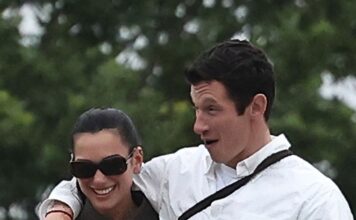 Dua Lipa and Callum Turner look loved up as they’re spotted for first time since wedding