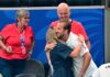 England victory sealed with loving kisses from Three Lions WAGs in the stands
