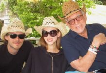 Fresh sting for Beckhams as Brooklyn poses with Nicola Peltz’s dad after snubbing his own
