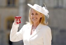 Coronation Street’s Sally Lindsay beams with joy as she gets honour from Prince William