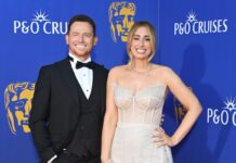 Stacey Solomon’s husband Joe Swash copies iconic Orlando Bloom pose in nude photo
