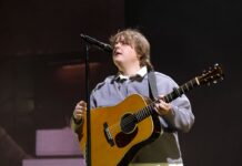 Lewis Capaldi tells Isle of Wight festival he feared he’d never perform again after mental breakdown